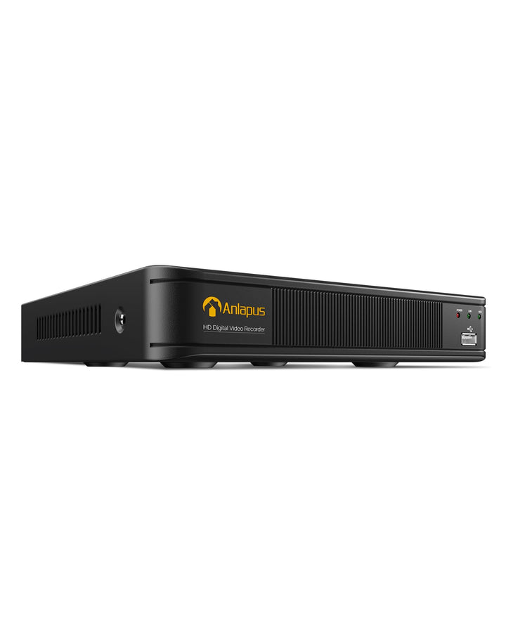 Anlapus 8 Kanal 1080P HD DVR Netzwerk Video Recorder Aufzeichnungsgerät mit 1TB Festplatte, Unterstü