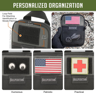 Maxpedition E.D.C. Taschen-Organizer Wolf-Grau, Wolf-Grau