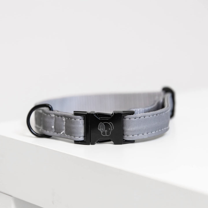 Kentucky Dogwear Hundehalsband reflektierend, Grösse:XS, Farbe:grau XS grau, XS grau