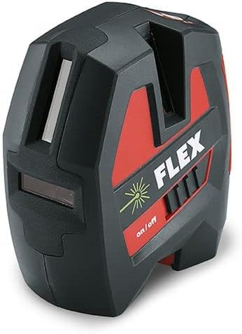 Flex Kreuzlinien Laser mit Empfängermodus (selbstnivellierend, horizontale + 2 vertikale Linien, Gen