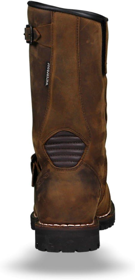 TCX Herren Motorcycle Boot, Vintage Marron