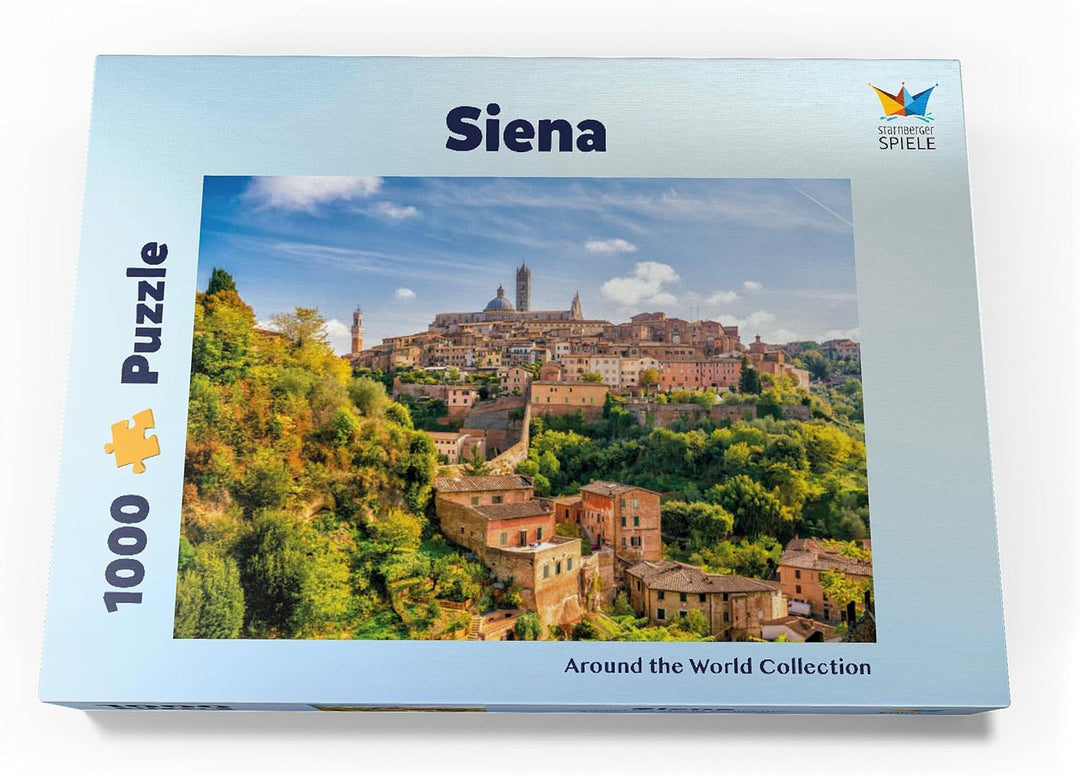 Panorama von Siena - Toskana, Italien - Premium 1000 Teile Puzzle - MyPuzzle Sonderkollektion von St