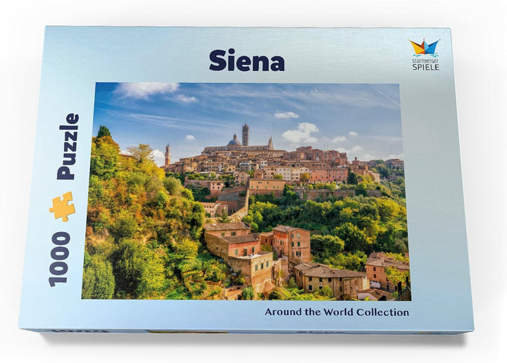 Panorama von Siena - Toskana, Italien - Premium 1000 Teile Puzzle - MyPuzzle Sonderkollektion von St