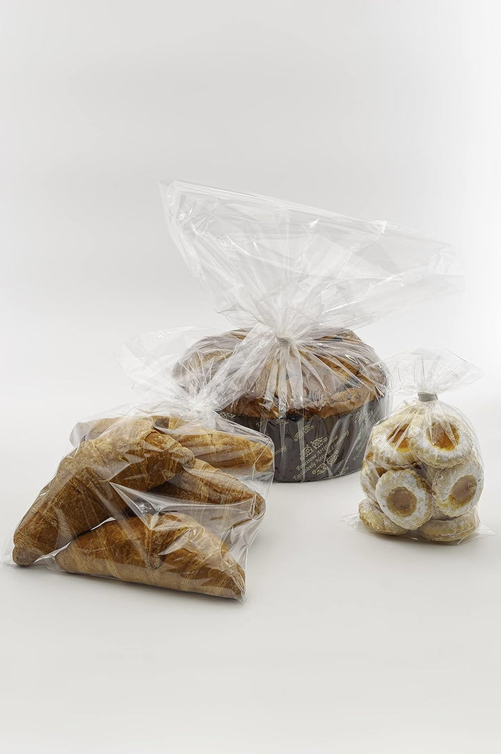 Italpak Cellophantüten Klar, Zellophantüten Tütchen Transparent, für alle Produkte, Zellophanbeutel