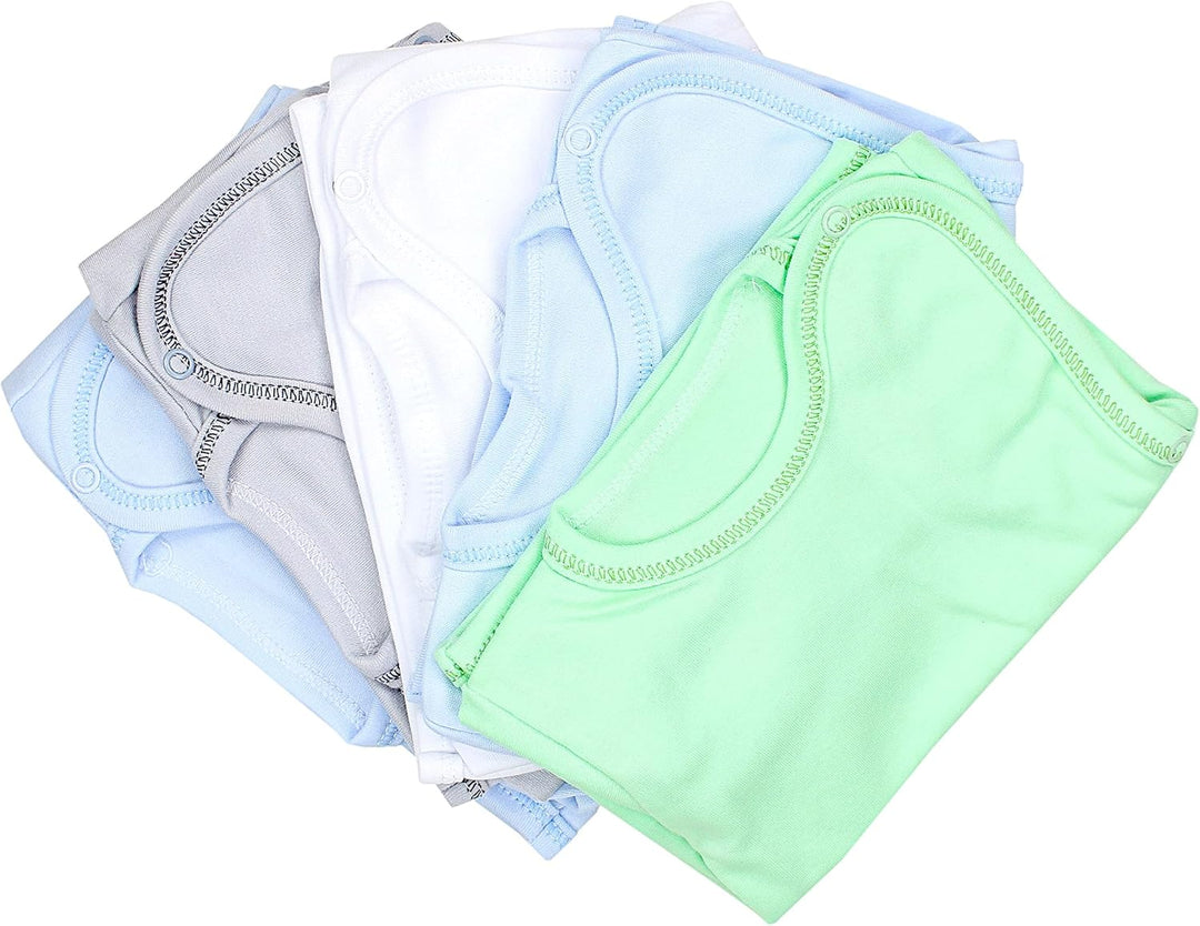 TupTam Baby Body Kurzarm 5er Pack – Wickelbody Body Baby aus Baumwolle für Jungen und Mädchen 74 Jun
