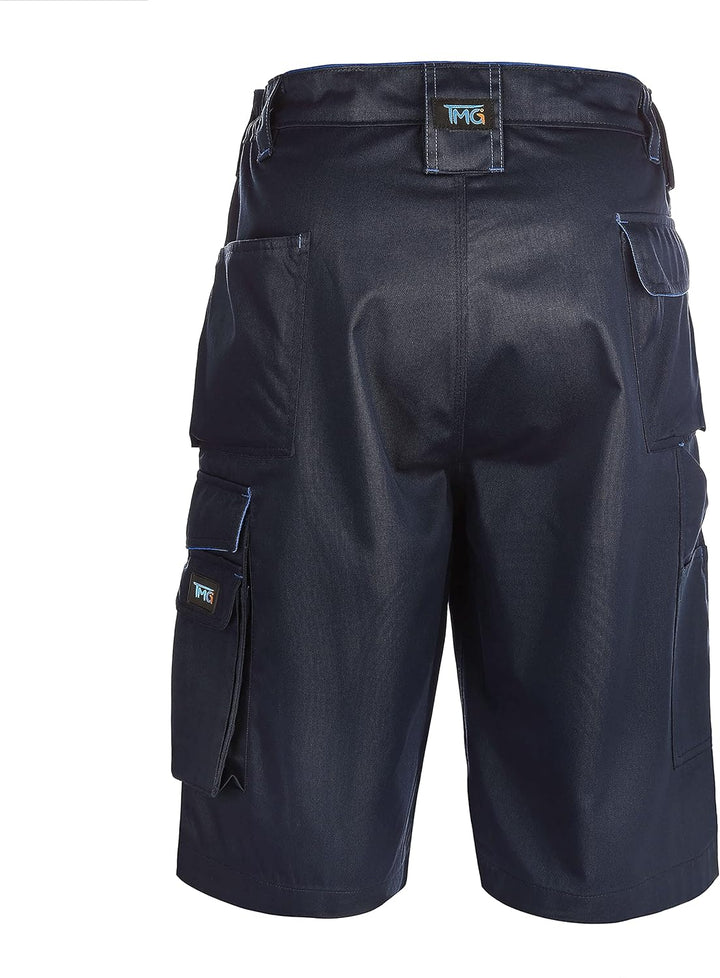 TMG Arbeitsshorts Herren Finesse - leichte Cargo Bundhose kurz aus robustem Baumwoll-Polyester-Mix m