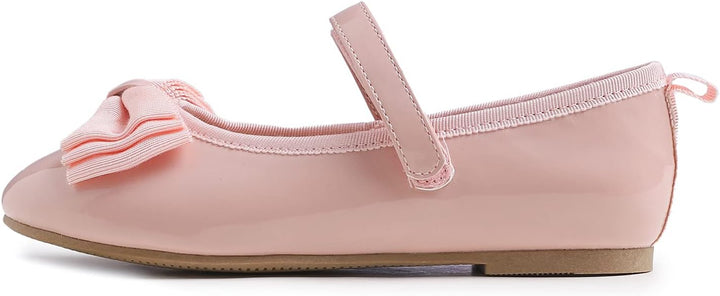 Feversole Bailarinas Niña de Vestir - Zapatos Cómodos para Ceremonias - Ballet Flats 30 EU Fliege Ro