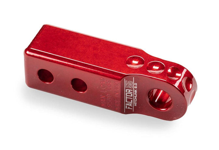 Factor 55 00020-01 HitchLink 2.0 Receiver-Bügelhalterung, Rot Rot/Ausflug, einfarbig (Getaway Solids