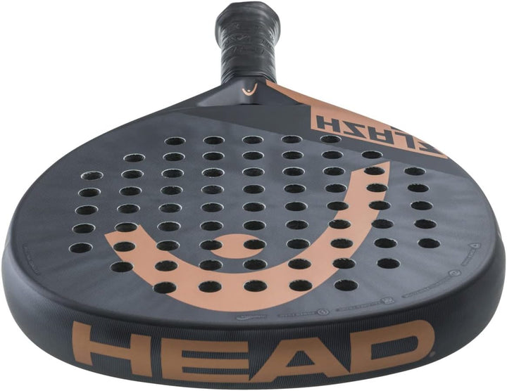 HEAD Unisex – Erwachsene Flash 2023 Padelschläger Einheitsgrösse Coral/Grey, Einheitsgrösse Coral/Gr