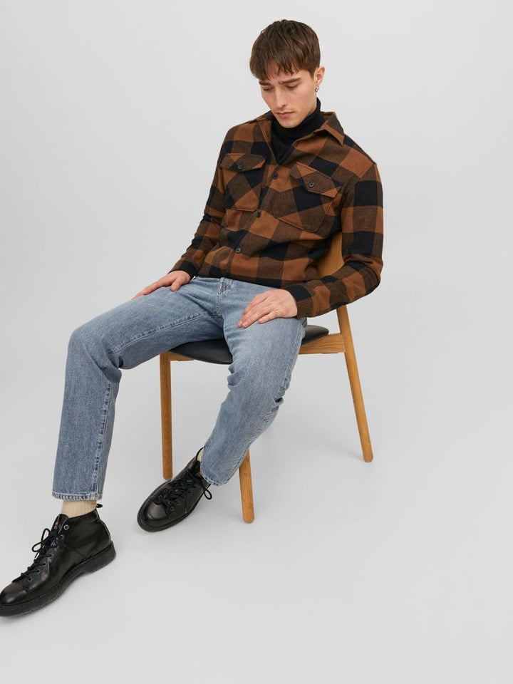 JACK & JONES Male Relaxed Fit Jeans JJICHRIS JJCOOPER JOS 280 Relaxed Fit Jeans 36W / 34L Grey Denim