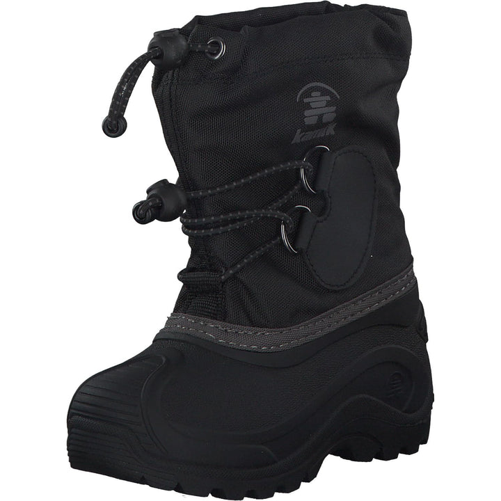 Kamik Mädchen Southpole4 Winterstiefel Schwarz 25 EU, Schwarz 25 EU