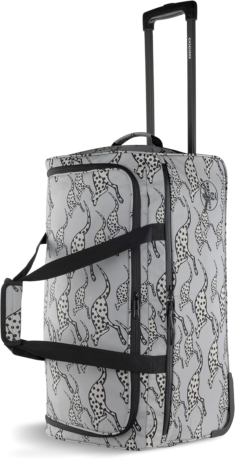 Chiemsee Jump N Fly Reisetasche auf Rollen, Unisex Weekender aus recyceltem PET, Grau, Grau