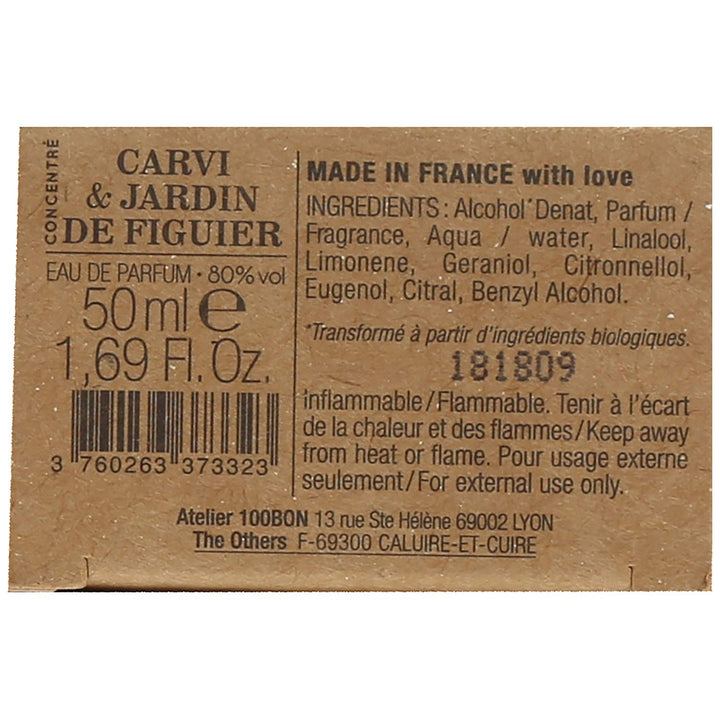 100BON Carvi & Jardin de Figuier, Eau de Parfum