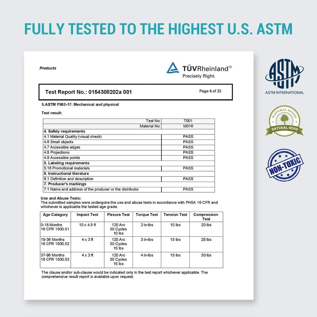 TOP BRIGHT Kugelbahn Autos Holz ab 1 2 Jahr, Auto Rennbahn Holz Spielzeug mit Garage, Holz Kinderspi