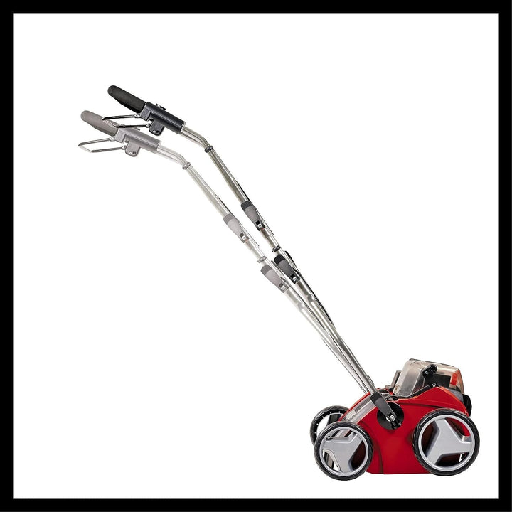 Einhell GE-SC 35/1 Li Solo Vertikutierer (2x18V, 35cm Arbeitsbr., bis 9mm Arbeitst., bürstenloser El