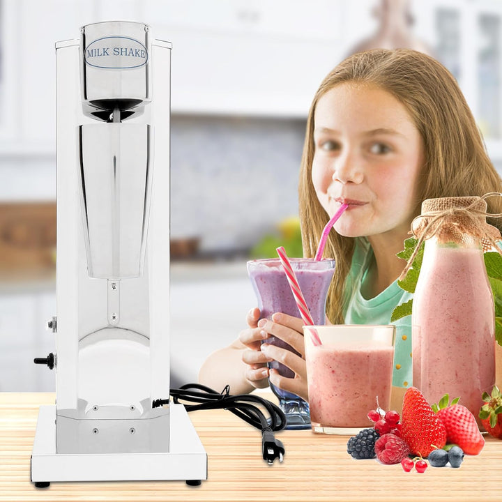 180W Milchshake Maker, Shaker Maschine Getränkemischer, Power Drink Mixer Gastro Standmixer-Barmixer