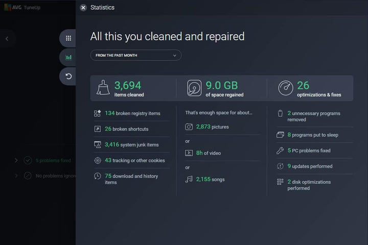 AVG TuneUp 2024 | Unbegrenzte Geräteanzahl | 1 Jahr | Junk-Dateien entfernen und das System beschleu