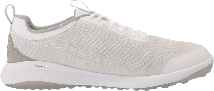PUMA Herren Fusion Pro Extra Wide Golfschuhe 46 EU Puma Weiss Puma Silver High Rise, 46 EU Puma Whit