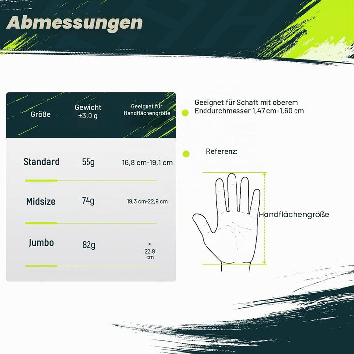SAPLIZE Golfgriffe 13-teilig mit komplettem Umrüstsatz, Standard- / Mittelklasse, Kordelgummi, Hybri