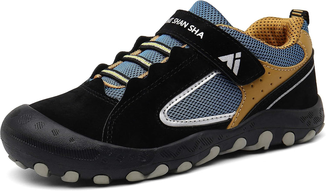 Mishansha Unisex-Kinder Turnschuhe Jungen Mädchen Trekkingschuhe rutschfest Wanderschuhe Outdoor Spo