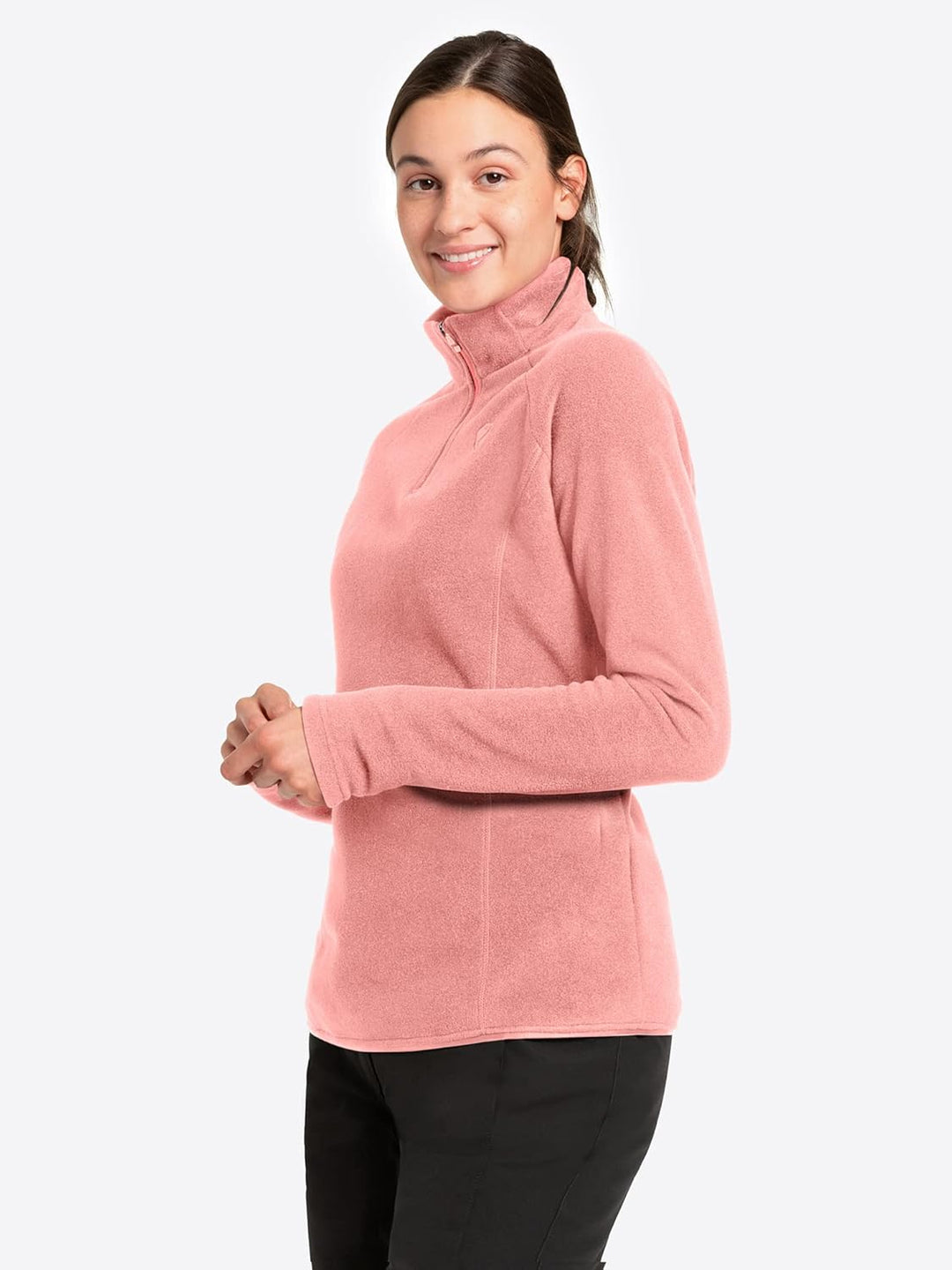 Ziener Damen Jemila Skipullover, Skirolli, Funktions-Shirt | Langarm, atmungsaktiv, Fleece, warm (1e