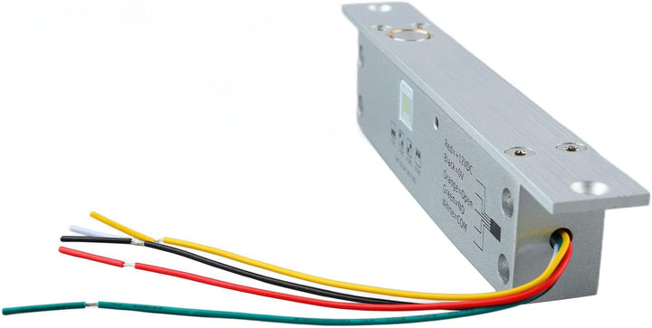 DC 12 V 5 Zeilen Elektrisches Riegelschloss – Schmales Riegel-Fallriegel-Türschloss mit Zeitverzöger
