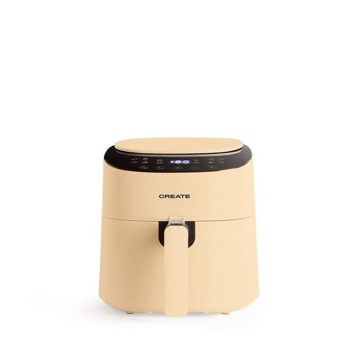 CREATE/FRYER AIR PRO COMPACT/Heissluftfritteuse 3.5L Sand / 8 Programme, Display, praktisch, leichte
