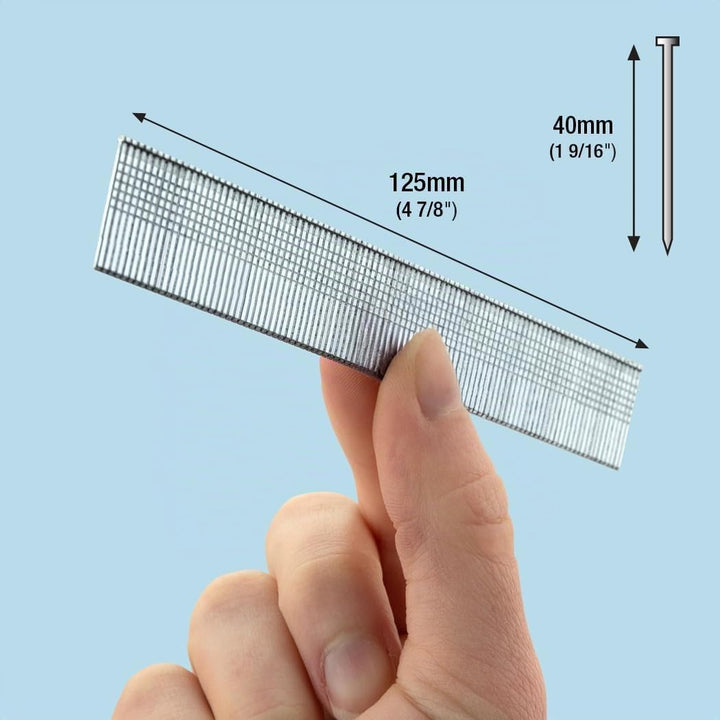 TACWISE 0400 Stauchkopfnägel Brad Typ 18G / 40 mm, verzinkt, 5000 Stück, 5000 Stück