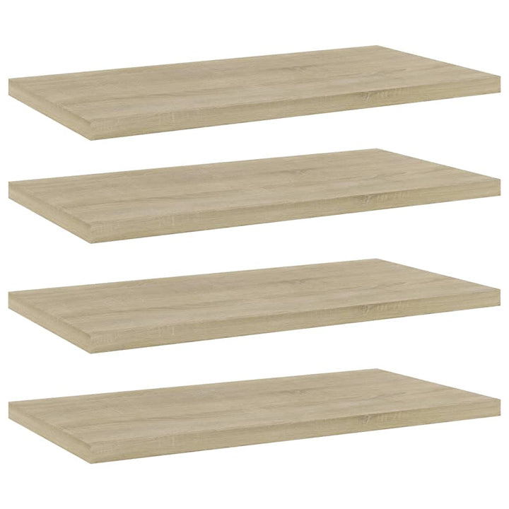 vidaXL 4X Bücherregal Brett Wandboard Wandregal Regal Regalboden Wand Board Ablage Hängeregal Schweb