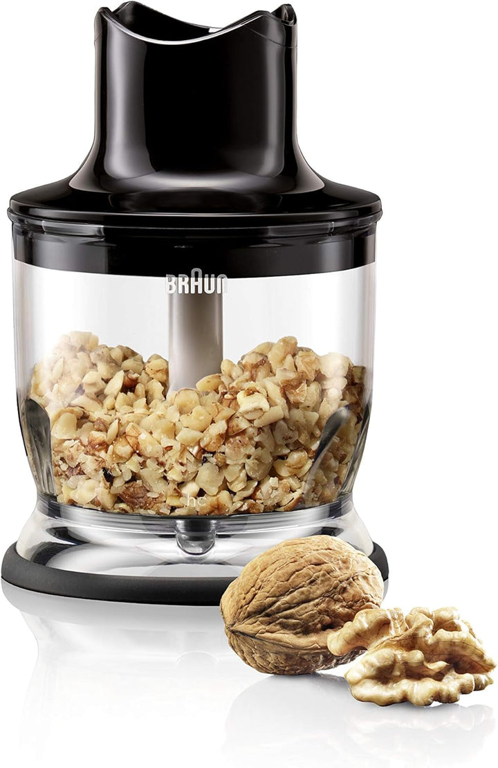 Braun Zerkleinerer Aufsatz MQ 20 - Stabmixer Zubehör kompatibel mit Braun MultiQuick Stabmixer mit E