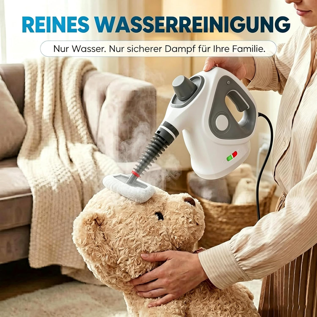 Dampfreiniger Handgerät, 110℃ Steam Cleaner zur effizienten Reinigung, vielseitiger Dampfreiniger fü