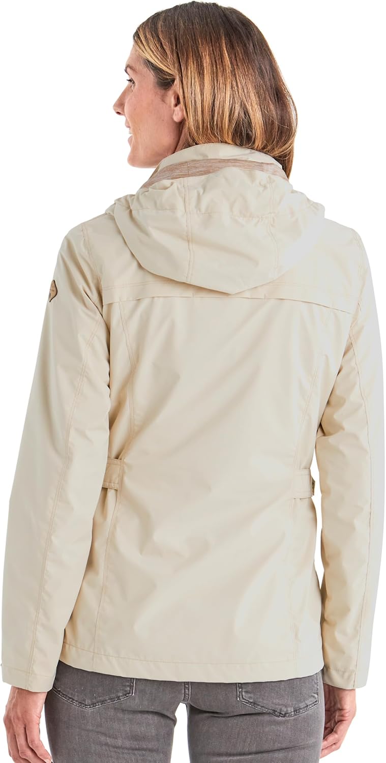 G.I.G.A. DX Damen Jamil Wmn Jckt A Funktionsjacke/Outdoorjacke mit abzippbarer Kapuze 46 ecru, 46 ec