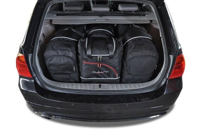 KJUST Dedizierte Reisetaschen 4 stk kompatibel mit BMW 3 TOURING E91 2005-2013
