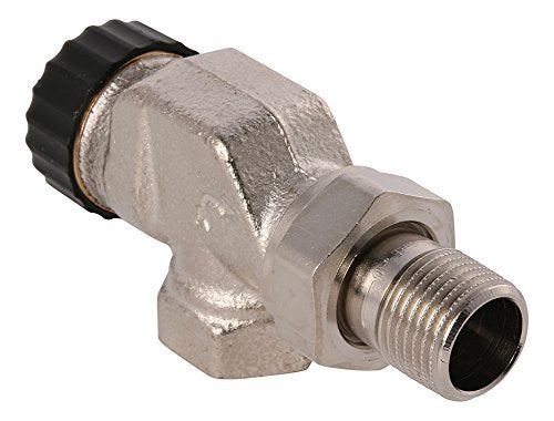 Heimeier 27133 2 Thermostatventil-Unterteil 1/2 Zoll, Axialform-1/2 Axialform - 1/2 Zoll, Axialform
