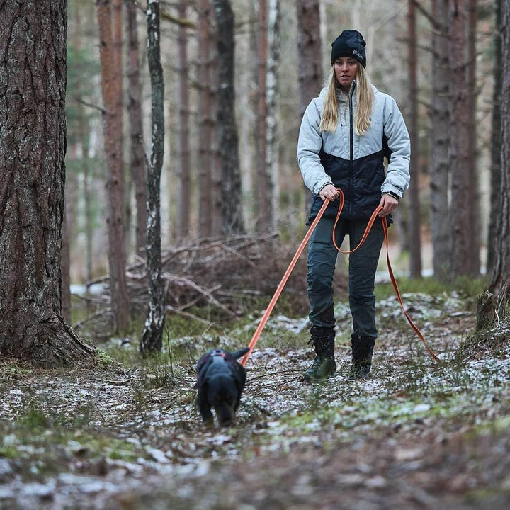 Non-stop dogwear Friction Long line | Schleppleine mit Gummieinsätzen | Länge:15m 15 m / 49,2 Fuss,