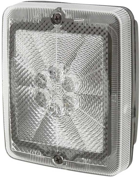 HELLA - Nebelschlussleuchte - LED - 24V - Einbau - Lichtscheibenfarbe: glasklar - Stecker: Flachstec
