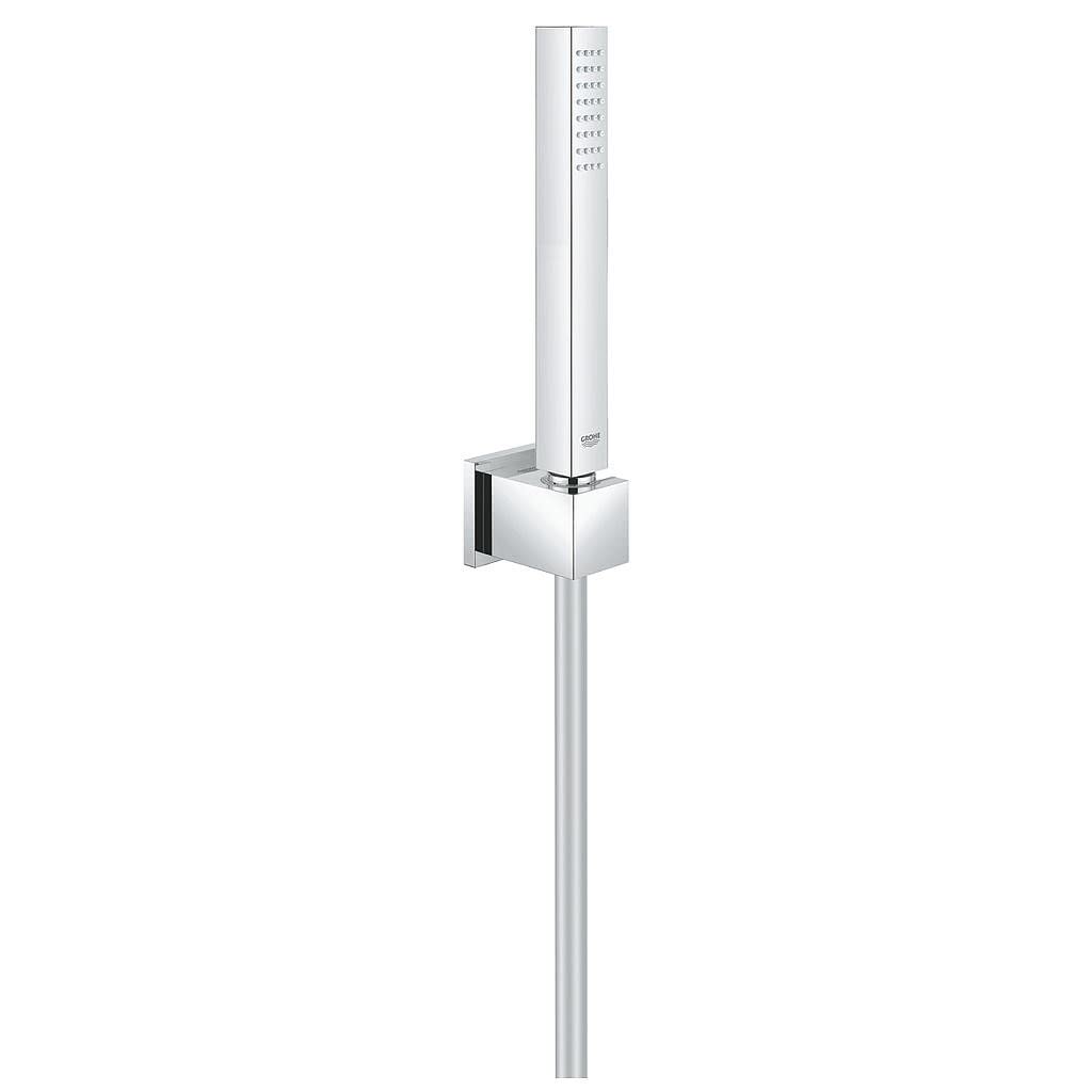GROHE Euphoria Cube Stick Brausen und Duschsysteme (Wandhalterset 1 Strahlart) chrom, 27702000 ohne