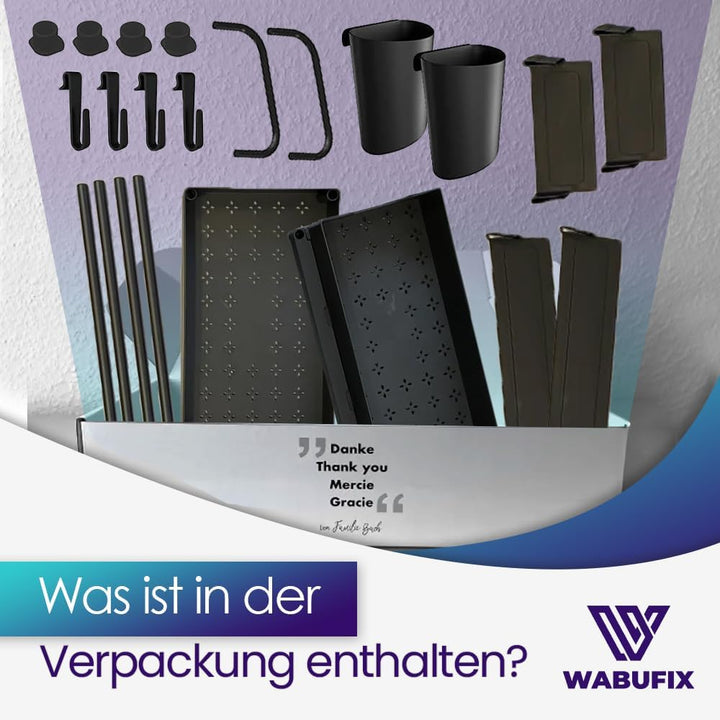 Unter-Spüle Organizer – Küchen Organizer für Spülenschrank & Bad – 2 Etagen Regal platzsparend mit 4