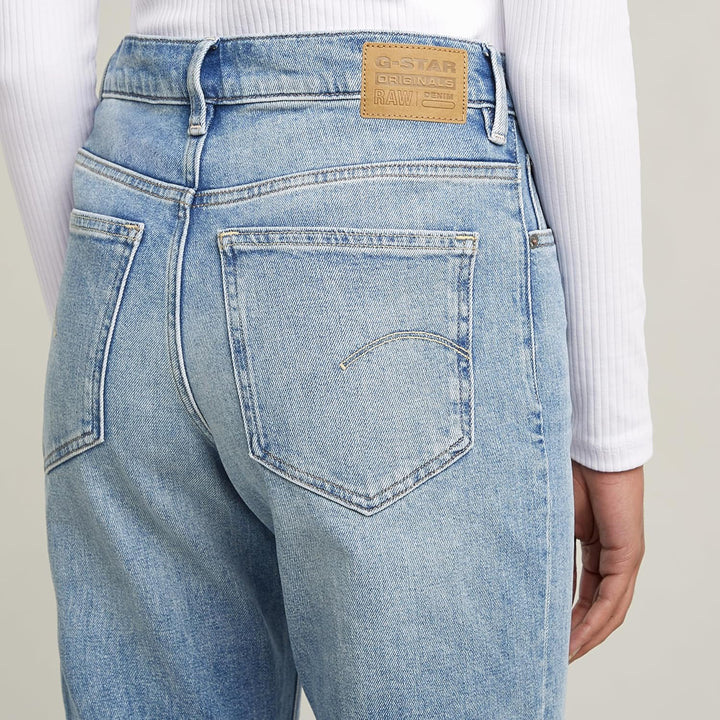 G-Star Raw Damen Viktoria High Straight Jeans 23W / 28L Blau (Vintage Olympic Blue D23959-d503-d905)