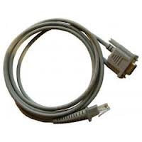 Datalogic RS232-Kabel PIN9 Female, glatt, grau, 2m, passend für alle Handscanner, 90G000008