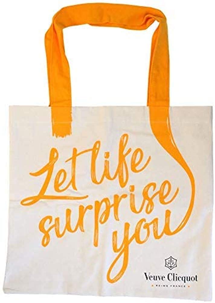 Veuve Clicquot Einkaufstasche Strandtasche VCP 39 x 36 cm - Yellow Design Tasche