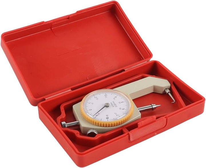 Mikrometer-Dickenmessgerät, Tragbares Dickenmessgerät, 0-20 Mm Konischer Kopf-Messschieber (gebogene