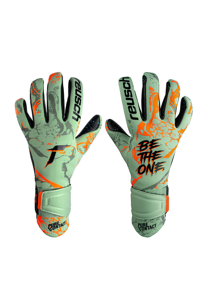 Reusch Unisex – Erwachsene Torwarthandschuhe Pure Contact Fusion mit Hervorragendem Grip und Innenna