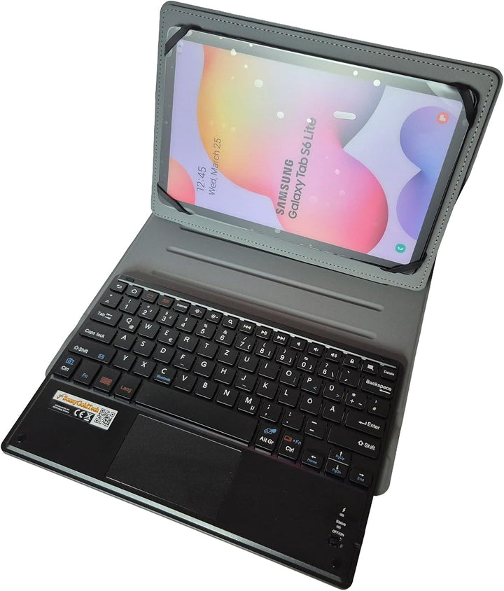 MQ für Galaxy Tab S6 10.5 - Bluetooth Tastatur Tasche mit Multifunktions-Touchpad für Samsung Galaxy