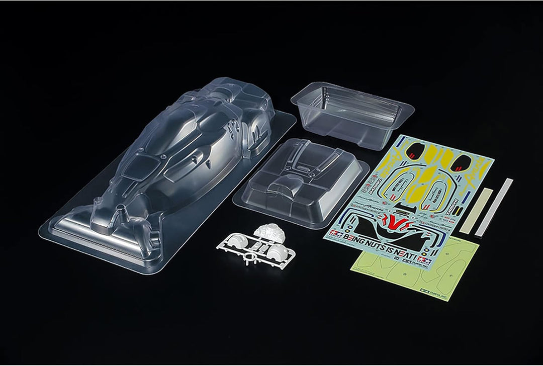 Tamiya 51676 Karosserie-Satz Super Avante TD4-Zubehör für ferngesteuertes Auto, Ersatzkarosserie, RC