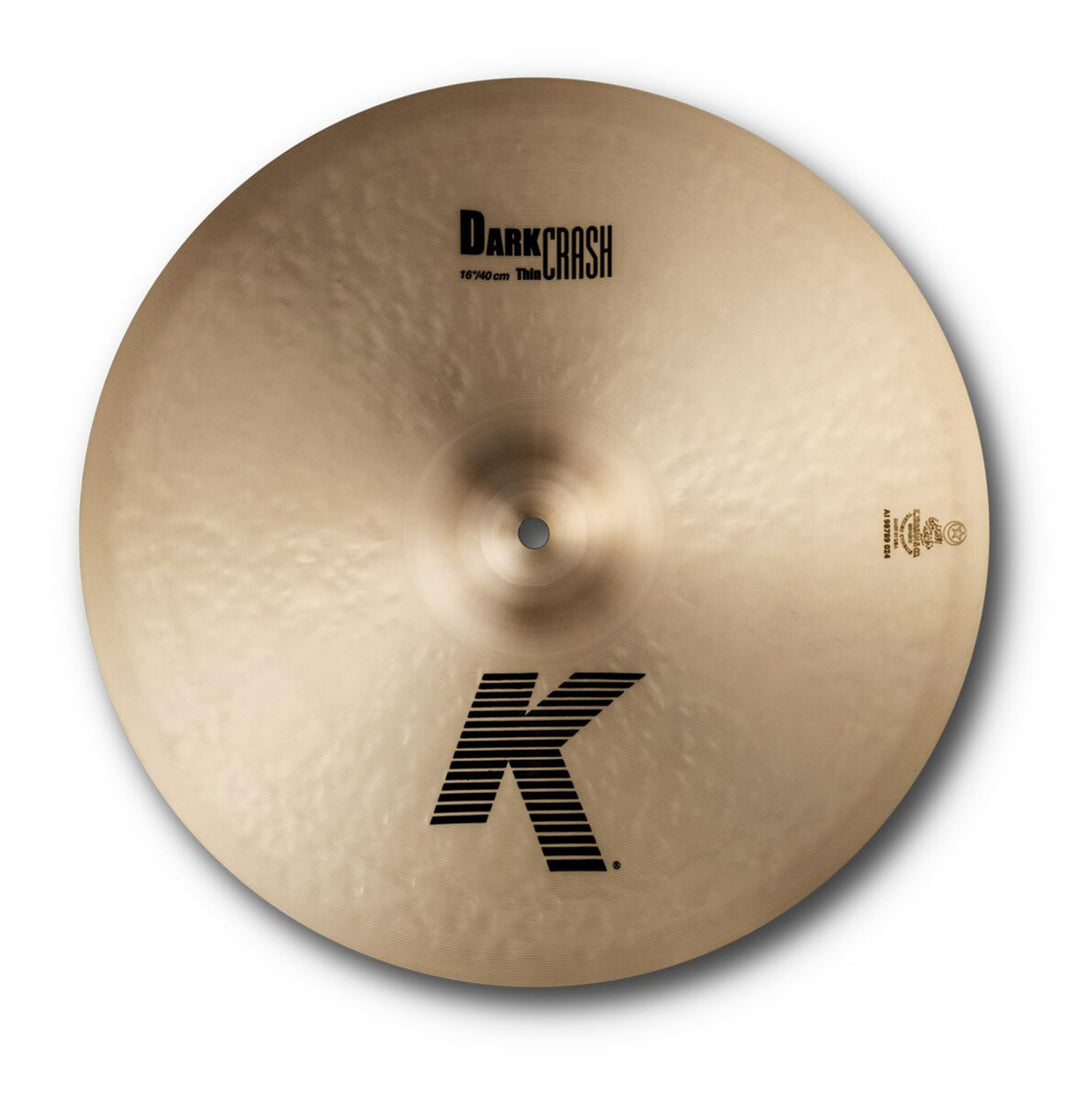 Zildjian K Zildjian Series - 16" Dark Crash Thin Cymbal 16 Zoll Dark Thin, 16 Zoll Dark Thin