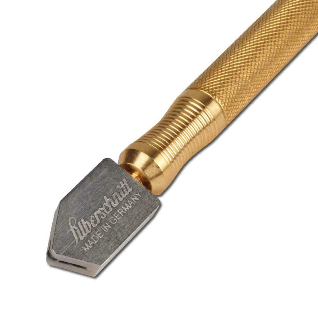 Öl Glasschneider Silberschnitt ® 5000 Griff aus Messing