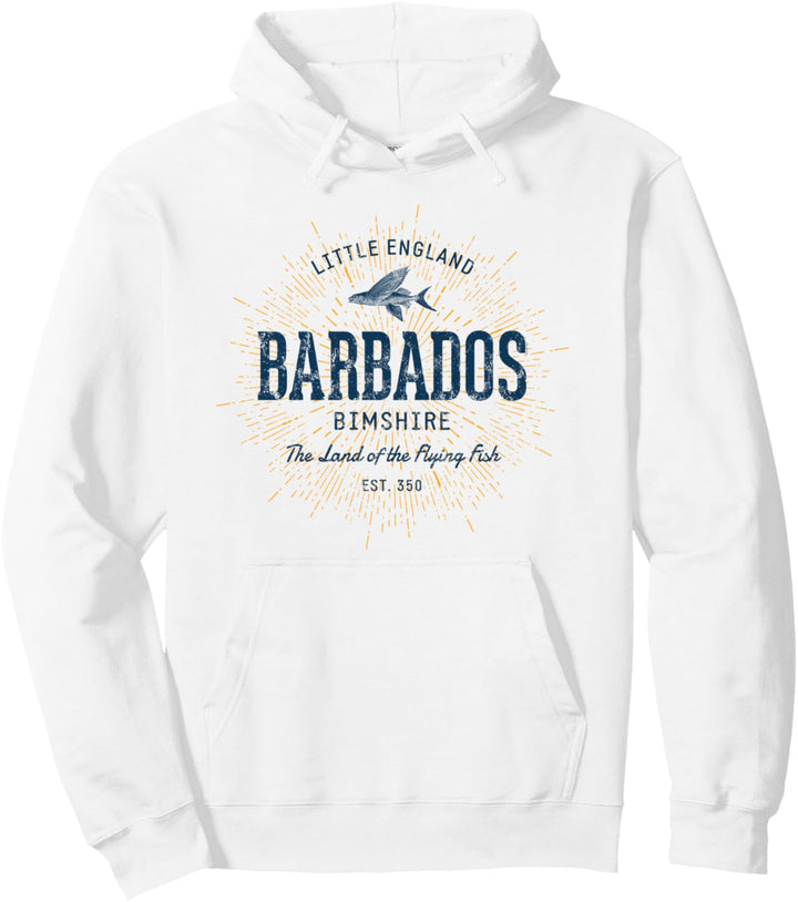 Retro Stil Vintage Barbados Pullover Hoodie