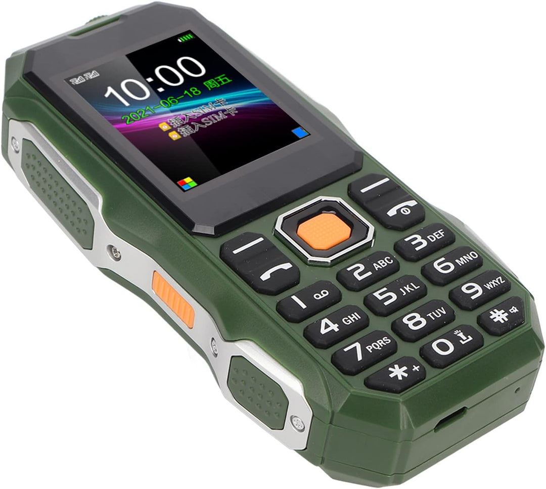 Zunate 2G Entsperrtes, Robustes Telefon, Senioren Handy mit 1,8 Zoll Bildschirm, BT Verbindung, UKW