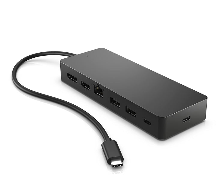 HP USB-C-Multiport-Hub 7-in-1, 1x HDMI 2.0, 1 x DisplayPort 1.2, 2 x USB-A, 1 x USB-C, 1 x USB-C -Pa